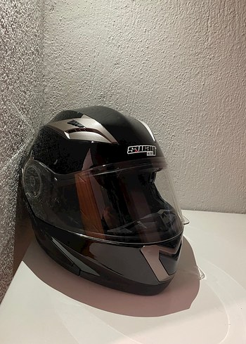 SWAY SİYAH AÇILABİLİR ÇENE XL 61-62 CM MOTORSİKLET KASKI - Görsel 4