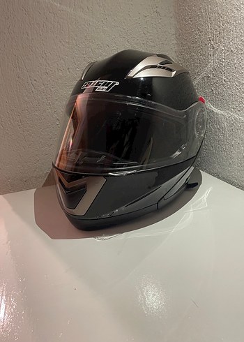 SWAY SİYAH AÇILABİLİR ÇENE XL 61-62 CM MOTORSİKLET KASKI - Görsel 5