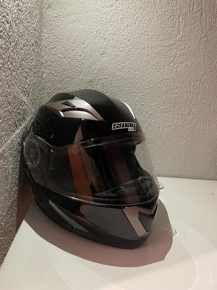 SWAY SİYAH AÇILABİLİR ÇENE XL 61-62 CM MOTORSİKLET KASKI - Görsel 4