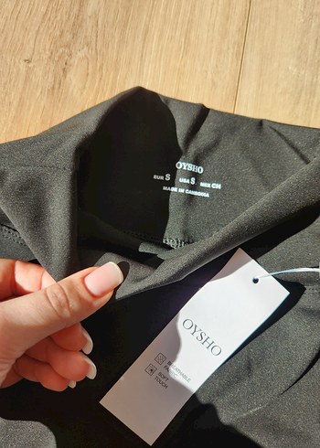 Oysho Şardonlu Kışlık Toparlayıcı Tayt - Görsel 5