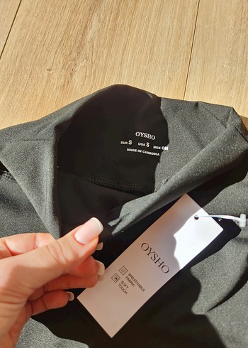 Oysho Şardonlu Kışlık Toparlayıcı Tayt - Görsel 4