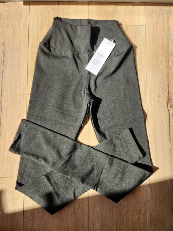 Oysho Şardonlu Kışlık Toparlayıcı Tayt - Görsel 2