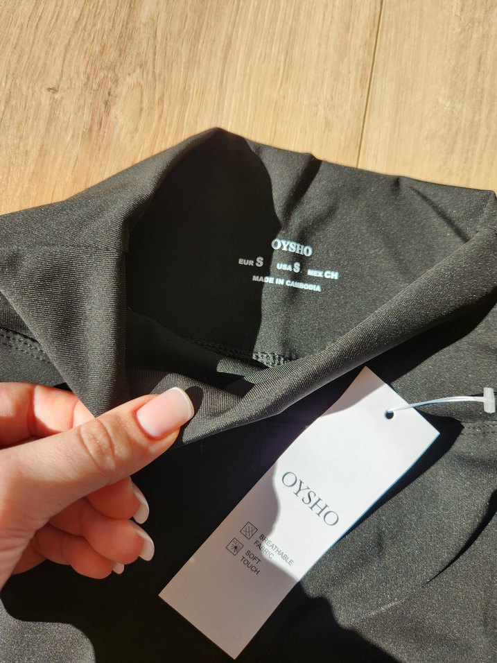 Oysho Şardonlu Kışlık Toparlayıcı Tayt - Görsel 5