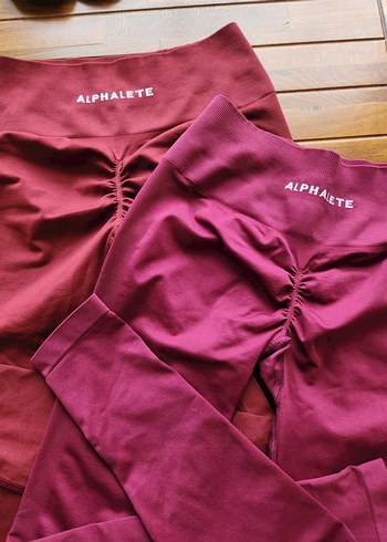 Alphalete Büzgülü Spor Tayt - Görsel 5