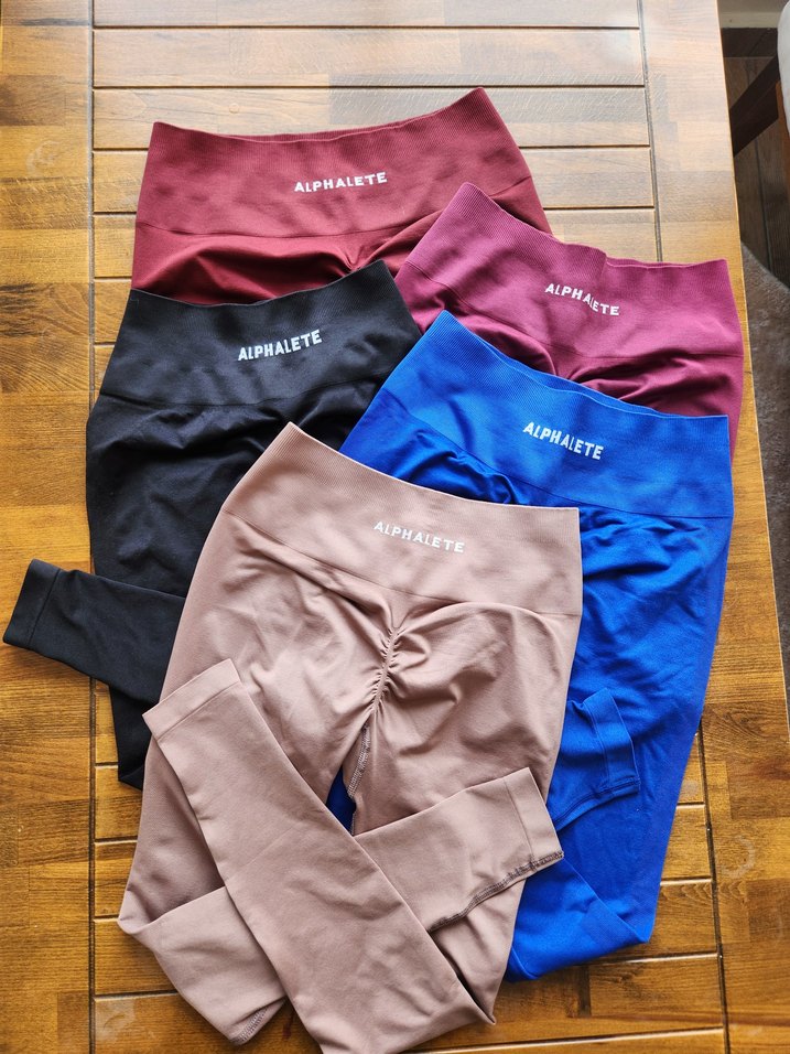 Alphalete Büzgülü Spor Tayt - Görsel 3