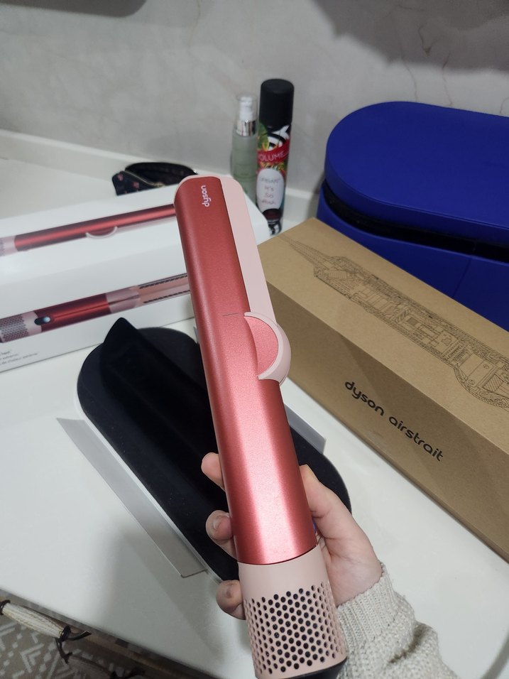 Dyson AirStrait strawberry Saç Düzleştirici - Görsel 2