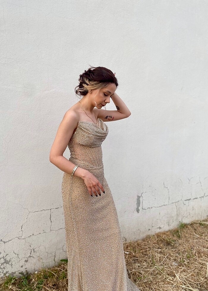 Gold abiye - Görsel 3