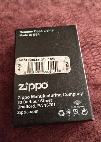 Harley Davidson zippo çakmak - Görsel 3