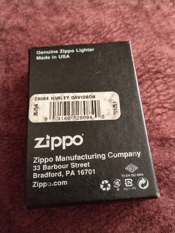 Harley Davidson zippo çakmak - Görsel 3