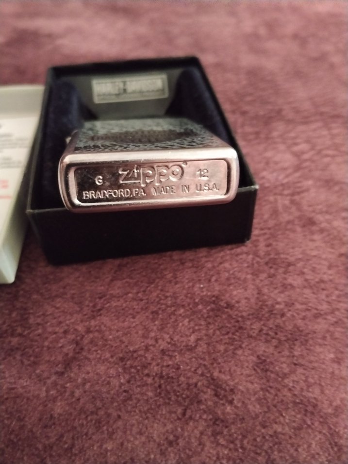 Harley Davidson zippo çakmak - Görsel 2