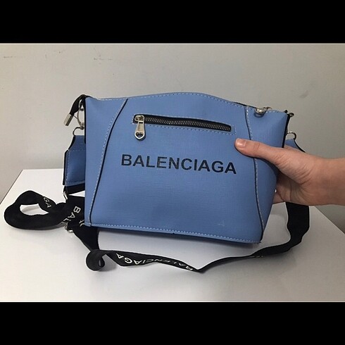 Mavi Renk Balenciaga Çanta