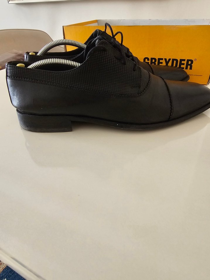 siyah erkek ayakkabı - Görsel 2