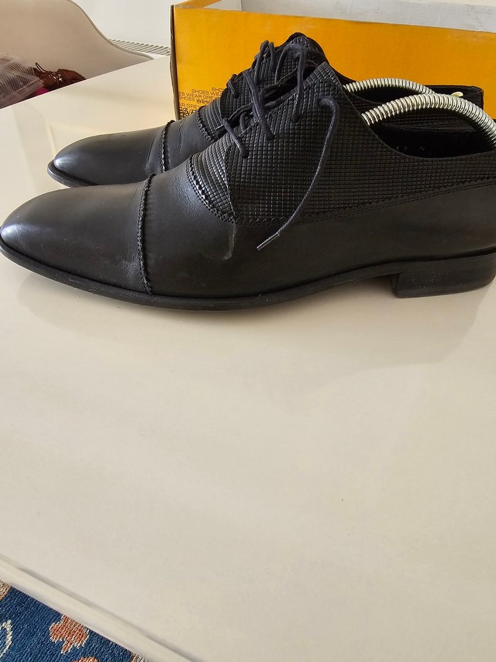 siyah erkek ayakkabı - Görsel 3