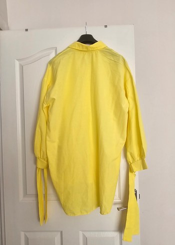 Sarı Uzun Kollu Gömlek - Görsel 3