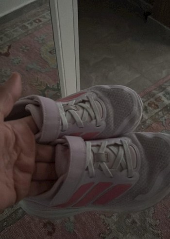 Kız Çocuk Pembe Velcro Bağcıklı Spor Ayakkabı - Görsel 2