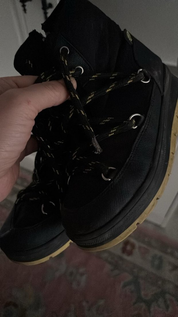 Siyah çocuk  Kauçuk Dolgu Topuklu Bot 31 numara - Görsel 2