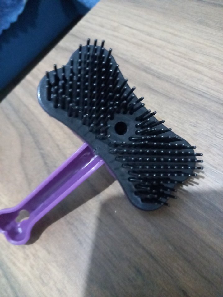 Mor Kedi Tüy Fırçası - Görsel 2