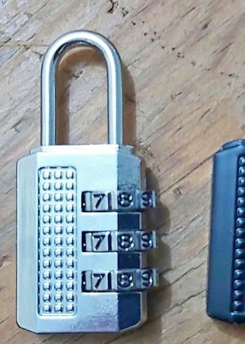 Yeni Sıfır ürün valiz kilidi dolap kilitli adet fiyatı 250 TL