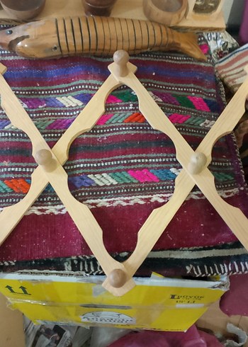  Beden sarı Renk Dönem ürünü koleksiyonluk dekorluk akordiyon askı 880 TL