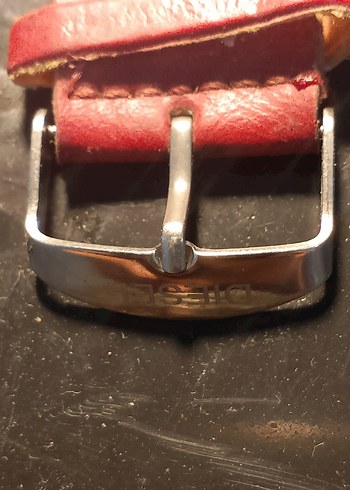 Orijinal damgalı mühürlü Diesel marka tek taraflı deri kordon - Görsel 9