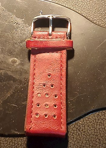 Orijinal damgalı mühürlü Diesel marka tek taraflı deri kordon - Görsel 7