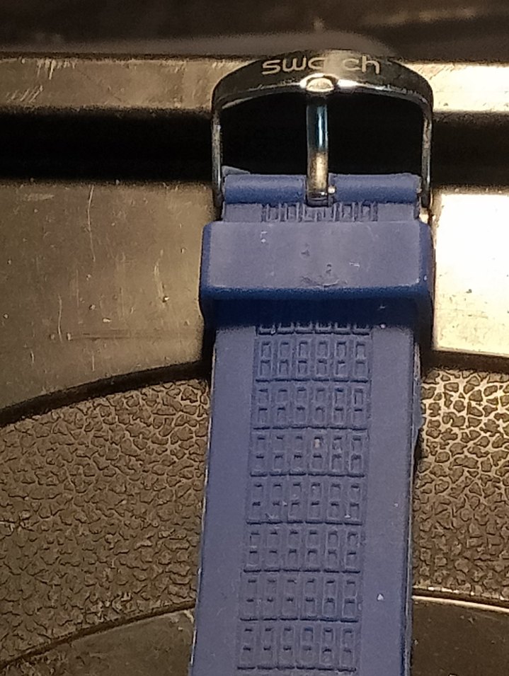 Orijinal damgalı mühürlü swach marka tek taraflı silikon kayış - Görsel 2