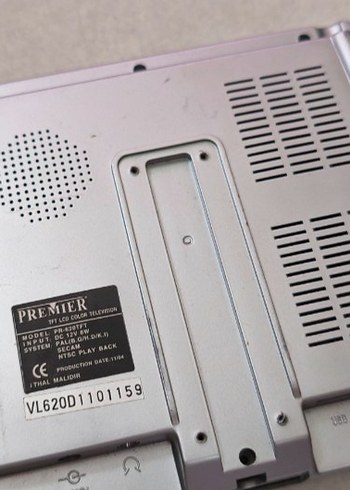 3ADET PREMIER PR-620TFT RENKLİ PORTATİF TV 12 volt - Görsel 7