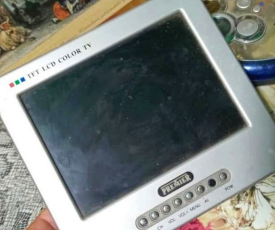 3ADET PREMIER PR-620TFT RENKLİ PORTATİF TV 12 volt - Görsel 3