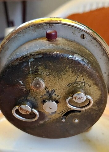 1960'ların ürünü Rus malı Slova marka küçük boy kurmalı alarmlı  - Görsel 5