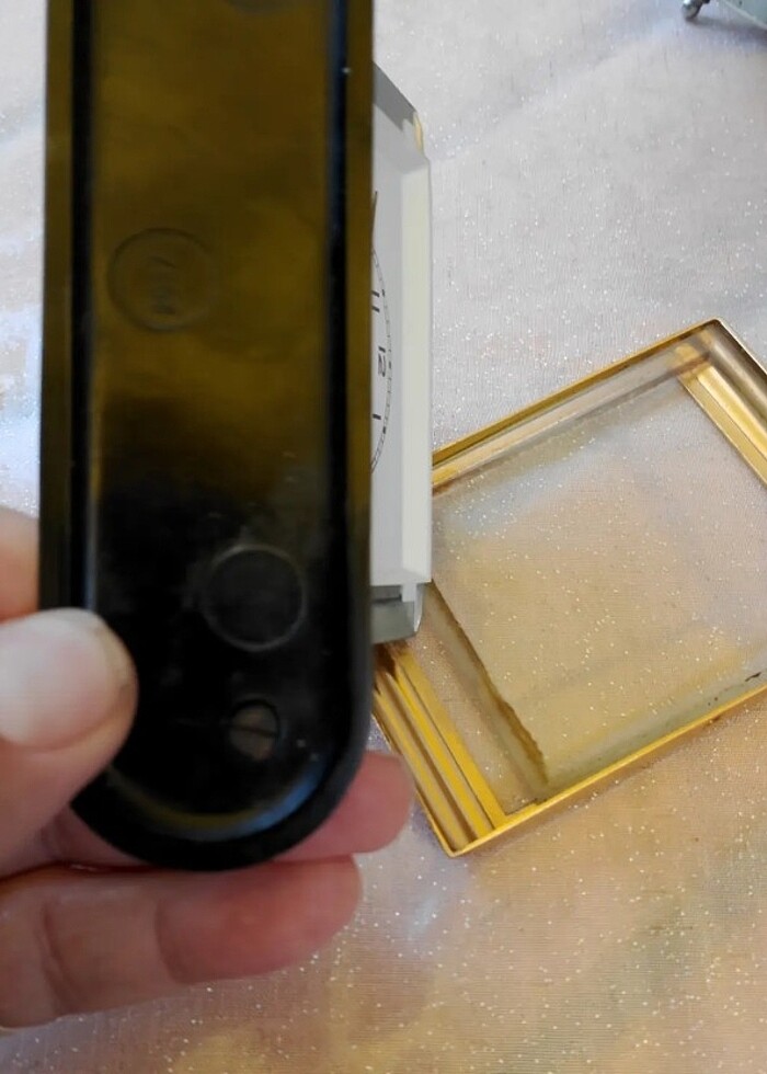 1960'ların ürünü Rus malı Slova marka küçük boy kurmalı alarmlı  - Görsel 3