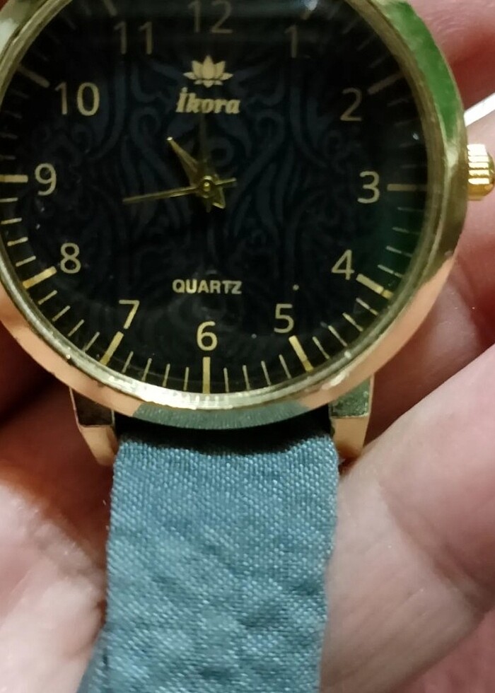 İkra kol saatı,, çok az kullanıldığı pili değiştirildi tüm bakım - Görsel 2