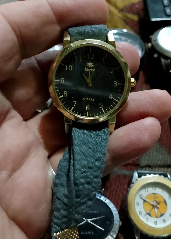 İkra kol saatı,, çok az kullanıldığı pili değiştirildi tüm bakım - Görsel 3