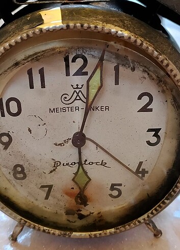 Meister Anker Vintage Masa Saati koleksiyon saatidir. Almanya 19