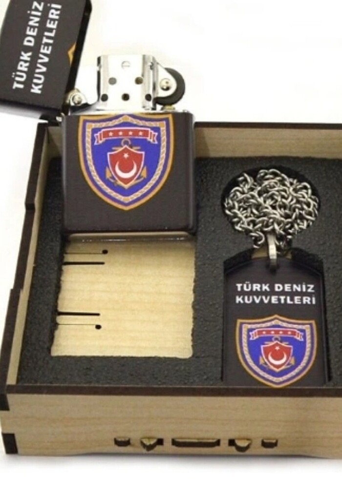 Yeni sıfır hediye kutusunda gelecek Deniz kuvvetleri kokartlı kü - Görsel 2