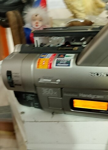 Sony video kamera kondisyonu resimlerde görüldüğü gibidir çalışı