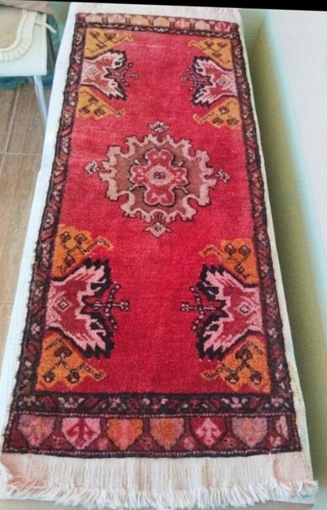 Çok Renkli Geleneksel Desenli Halı - Görsel 3