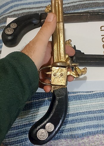 Dekorluk koleksiyonluk eskitme yapılmış döküm ve pirinç - Görsel 11