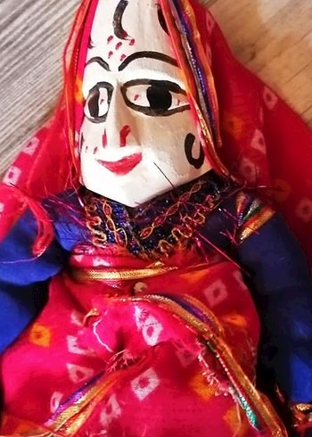 Yeni Hint işi el yapımı ahşap Kuklalar adet fiyatı 485 TL - Görsel 9