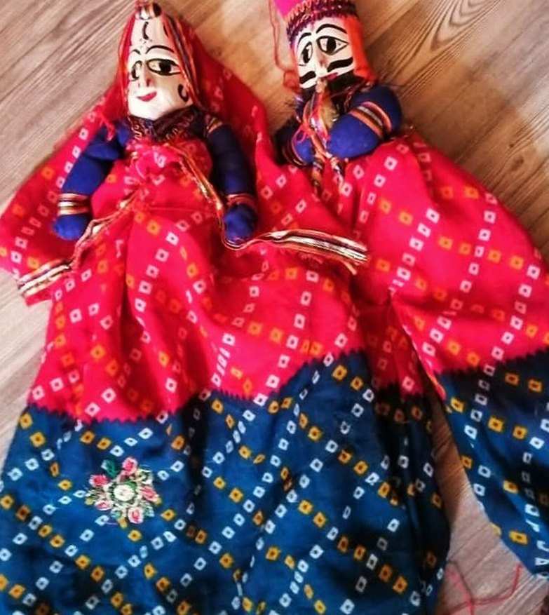 Yeni Hint işi el yapımı ahşap Kuklalar adet fiyatı 485 TL - Görsel 4