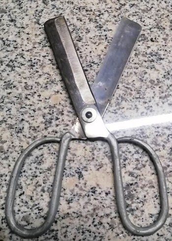 dönem ürünü koleksiyonluk kalın etli malzemeden şekerçi makası - Görsel 11