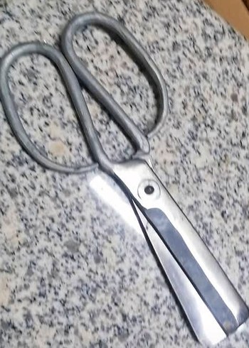 dönem ürünü koleksiyonluk kalın etli malzemeden şekerçi makası - Görsel 2