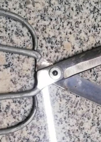 dönem ürünü koleksiyonluk kalın etli malzemeden şekerçi makası - Görsel 8