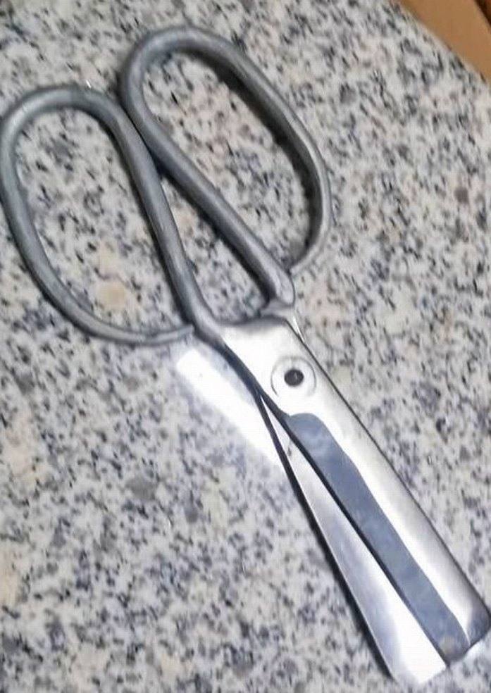 dönem ürünü koleksiyonluk kalın etli malzemeden şekerçi makası - Görsel 2