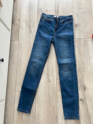 Skinny jean kullanılmadı sıfır