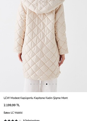 Kapüşonlu Kapitone Mont - Görsel 6