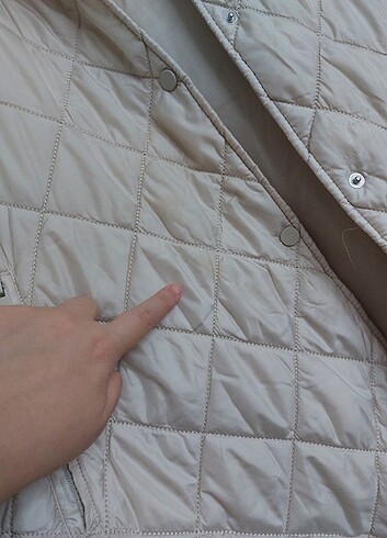 Kapüşonlu Kapitone Mont - Görsel 12