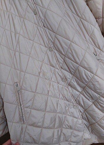 Kapüşonlu Kapitone Mont - Görsel 13