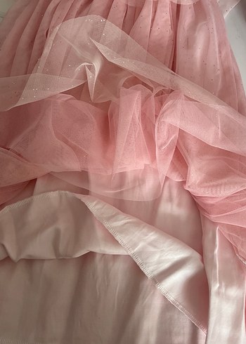 Kız Çocuk Pembe Bolero Puf Kollu - Görsel 4