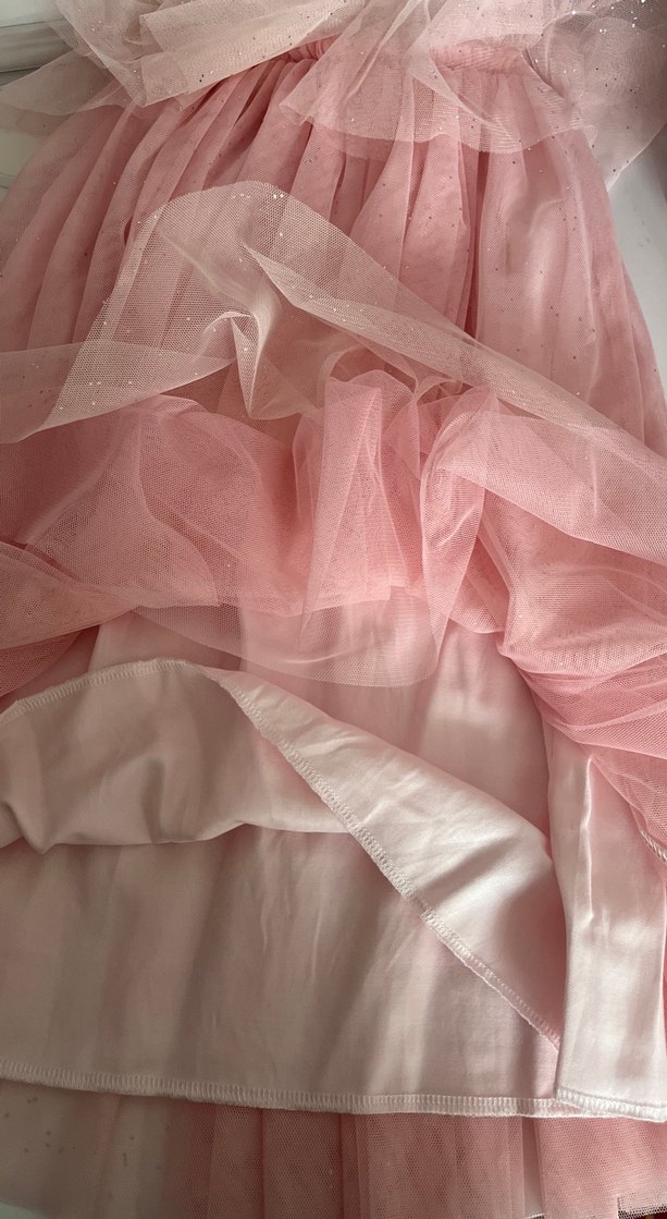 Kız Çocuk Pembe Bolero Puf Kollu - Görsel 4