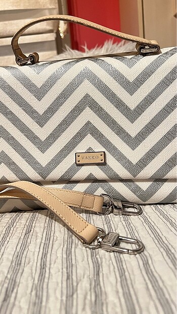 Vakko Orjinal Zikzak Çanta - Görsel 6